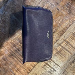 Coach makeup bag gently used